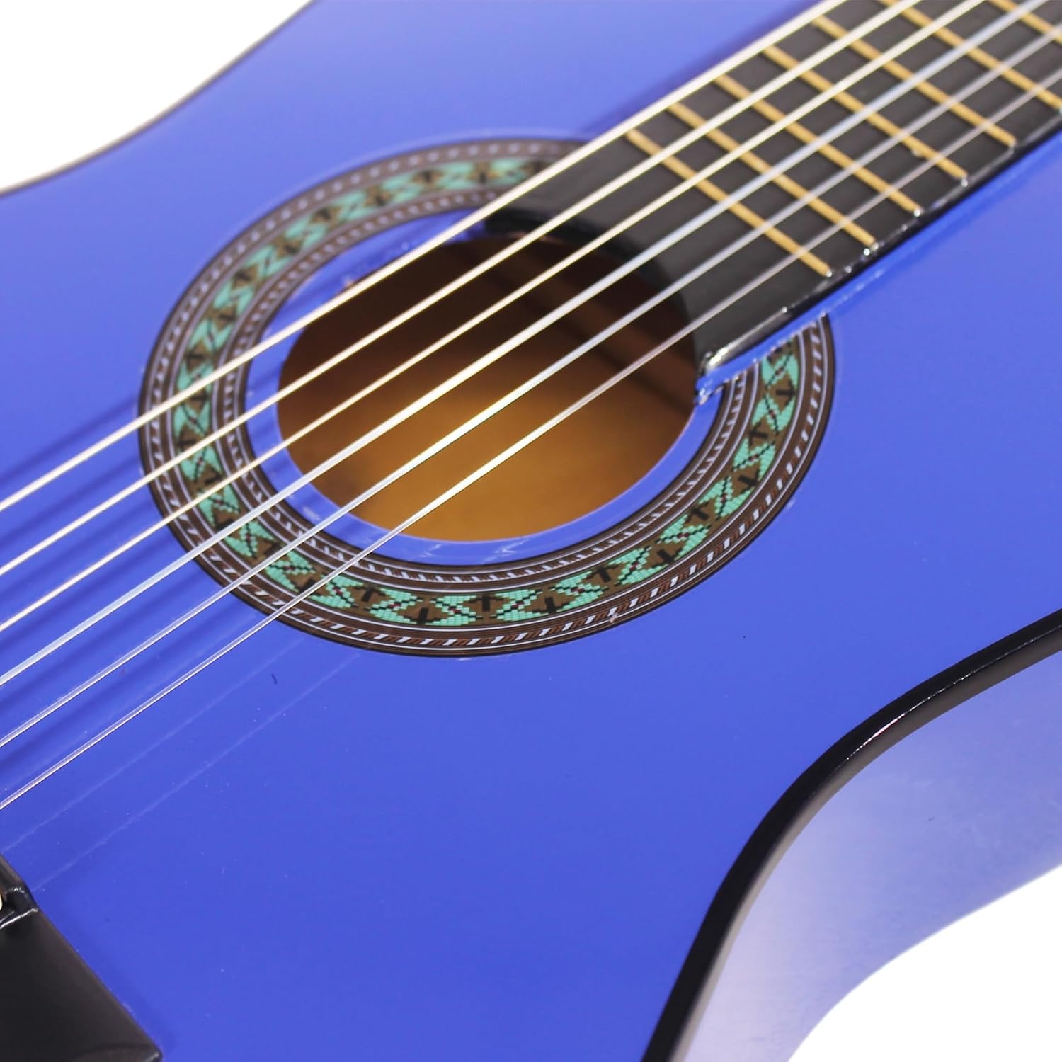 image:imageMusic Alley 30 Inch Junior Classical Guitar for Kids BlueBlue
