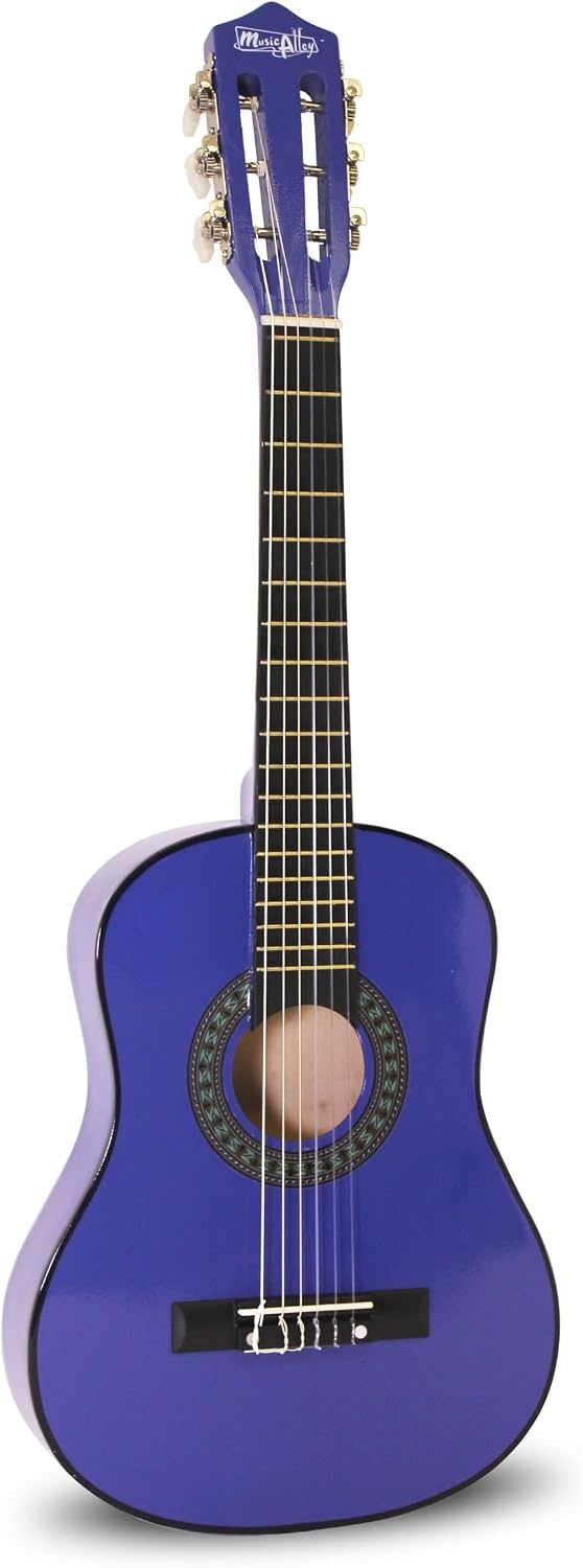 image:imageMusic Alley 30 Inch Junior Classical Guitar for Kids BlueBlue