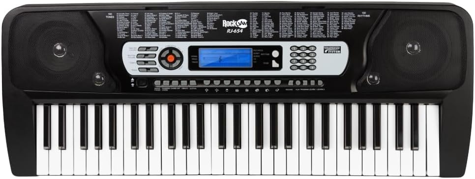 image:imageRockJam RJ361 61 Key Compact Keyboard Piano for Beginners54 Key