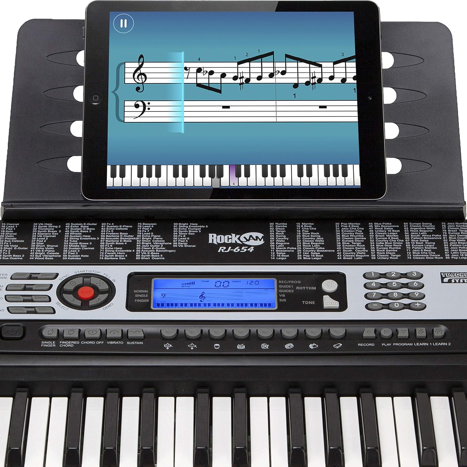 image:imageRockJam RJ361 61 Key Compact Keyboard Piano for Beginners54 Key