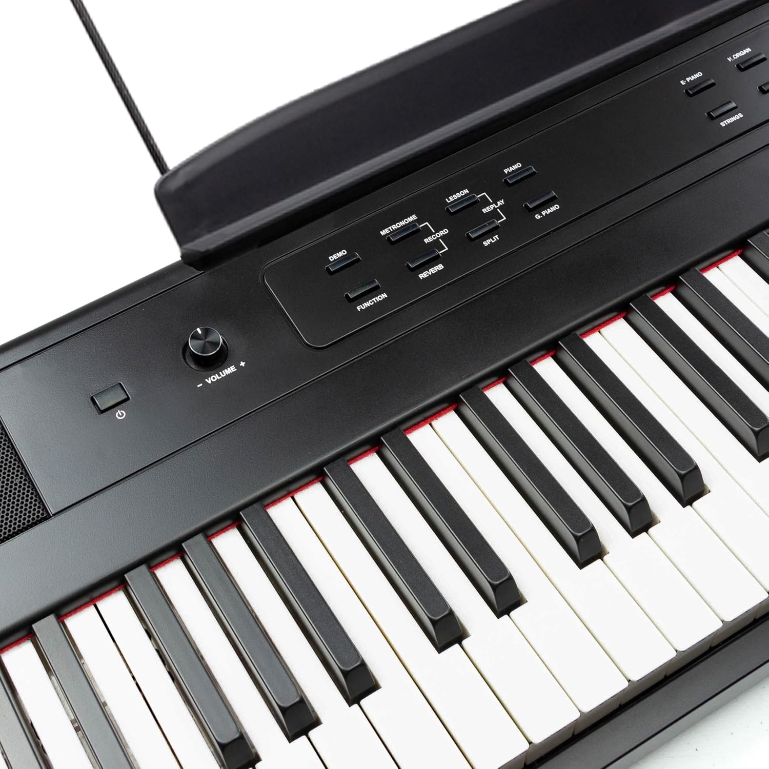image:imageRockJam RJ361 61 Key Compact Keyboard Piano for Beginners88Key Digital Piano Button Edition