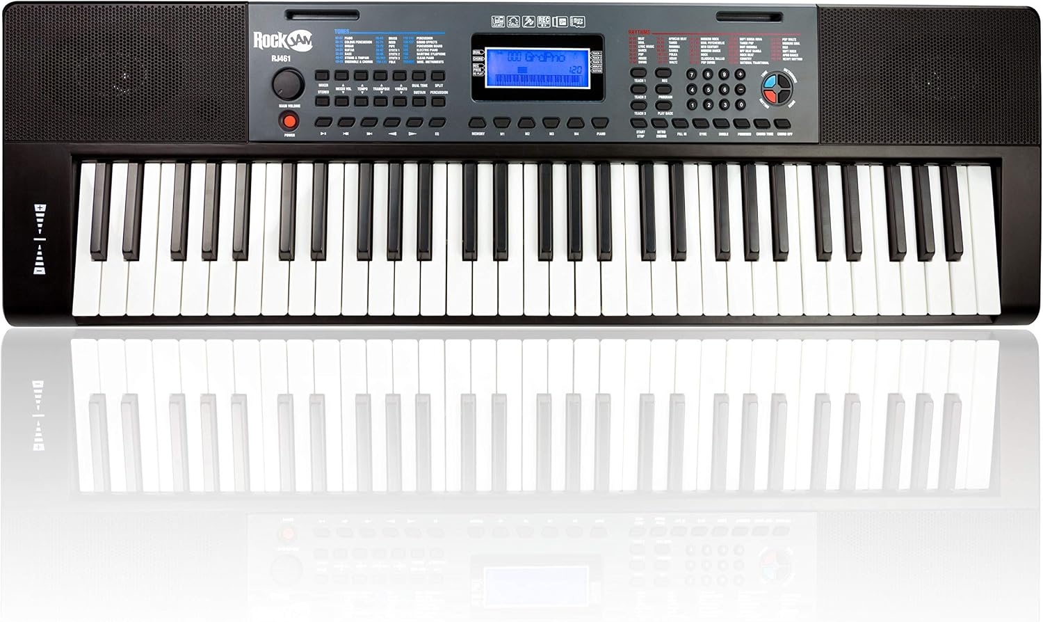 image:imageRockJam RJ461 61 Key Keyboard Piano with Pitch Bend for BeginnersModern