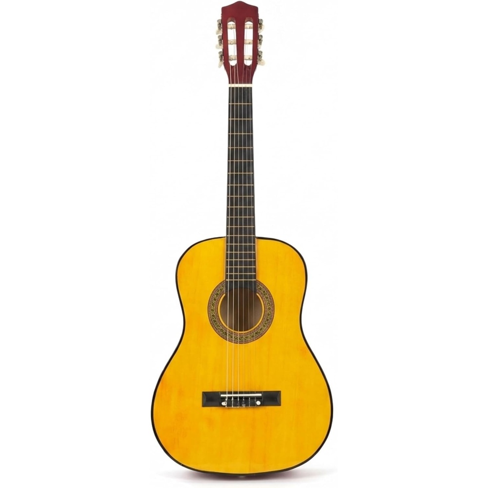 image:imageMusic Alley 34 Inch Junior Classical Guitar for Kids NaturalNatural