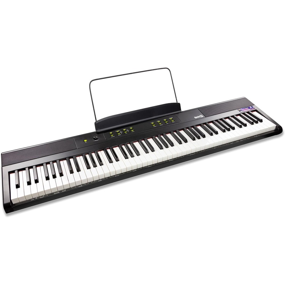 image:imageRockJam RJ361 61 Key Compact Keyboard Piano for Beginners88Key Digital Piano Button Edition