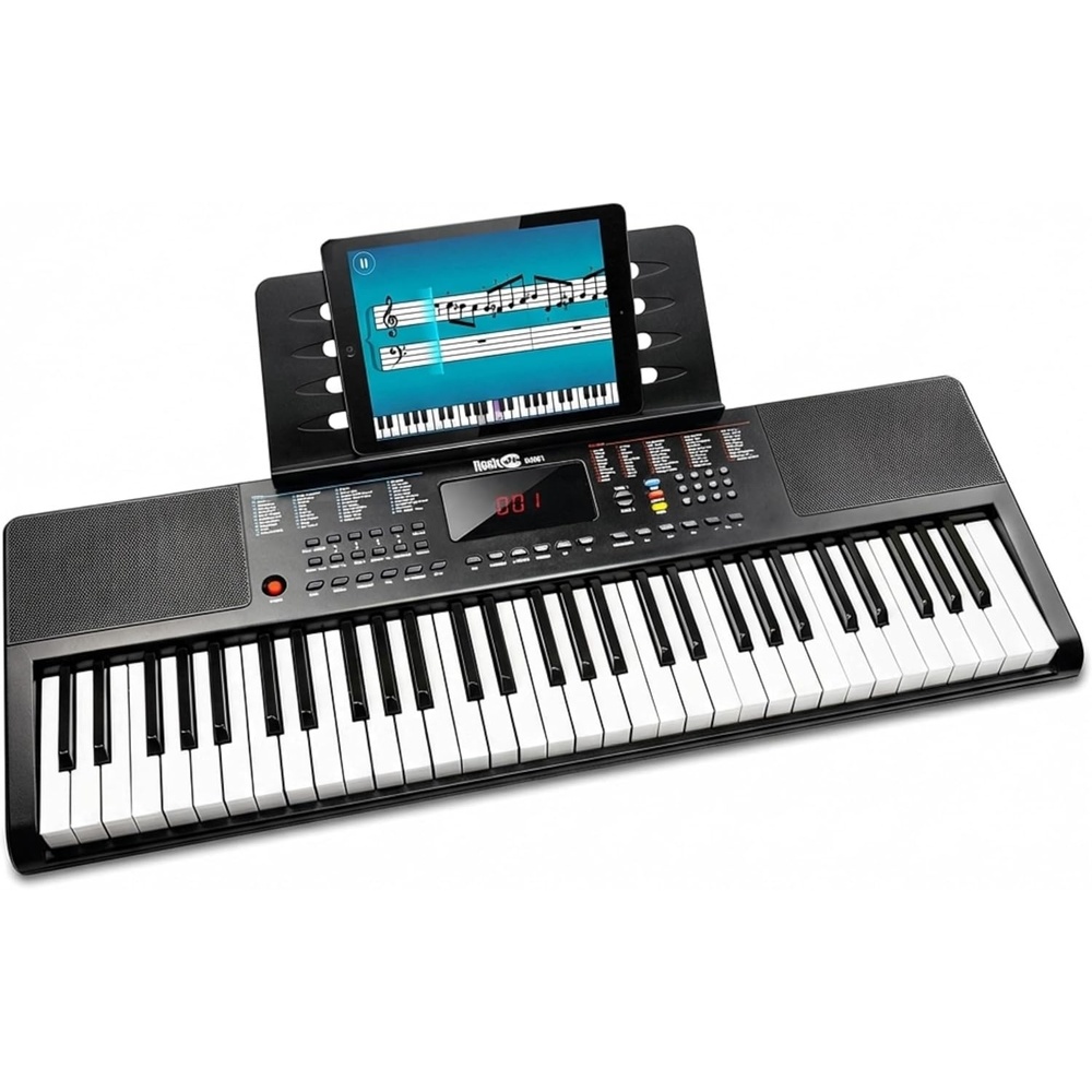 image:imageRockJam RJ361 61 Key Compact Keyboard Piano for BeginnersCompact 61 Key