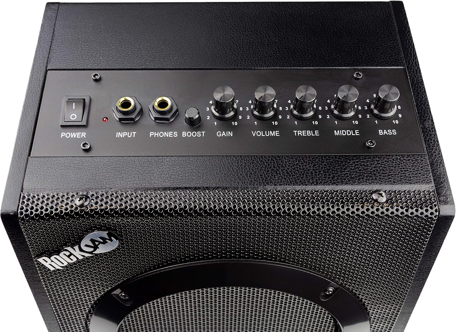 image:imageRockJam 20 Watt Electric Guitar Amplifier with Headphone Input ThreeBand EQ Overdrive amp Gain20 Watt