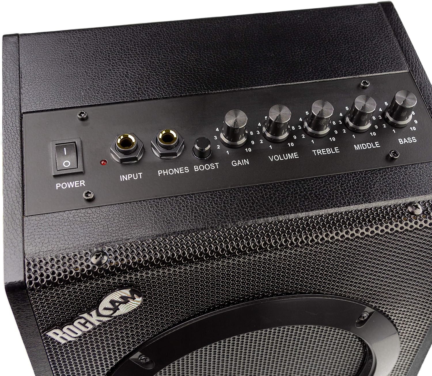 image:imageRockJam 20 Watt Electric Guitar Amplifier with Headphone Input ThreeBand EQ Overdrive amp Gain20 Watt
