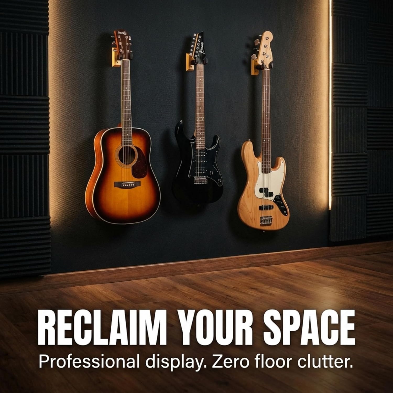 image:imageRockJam A Frame Folding Guitar Stand with Cushioned ArmsSingle