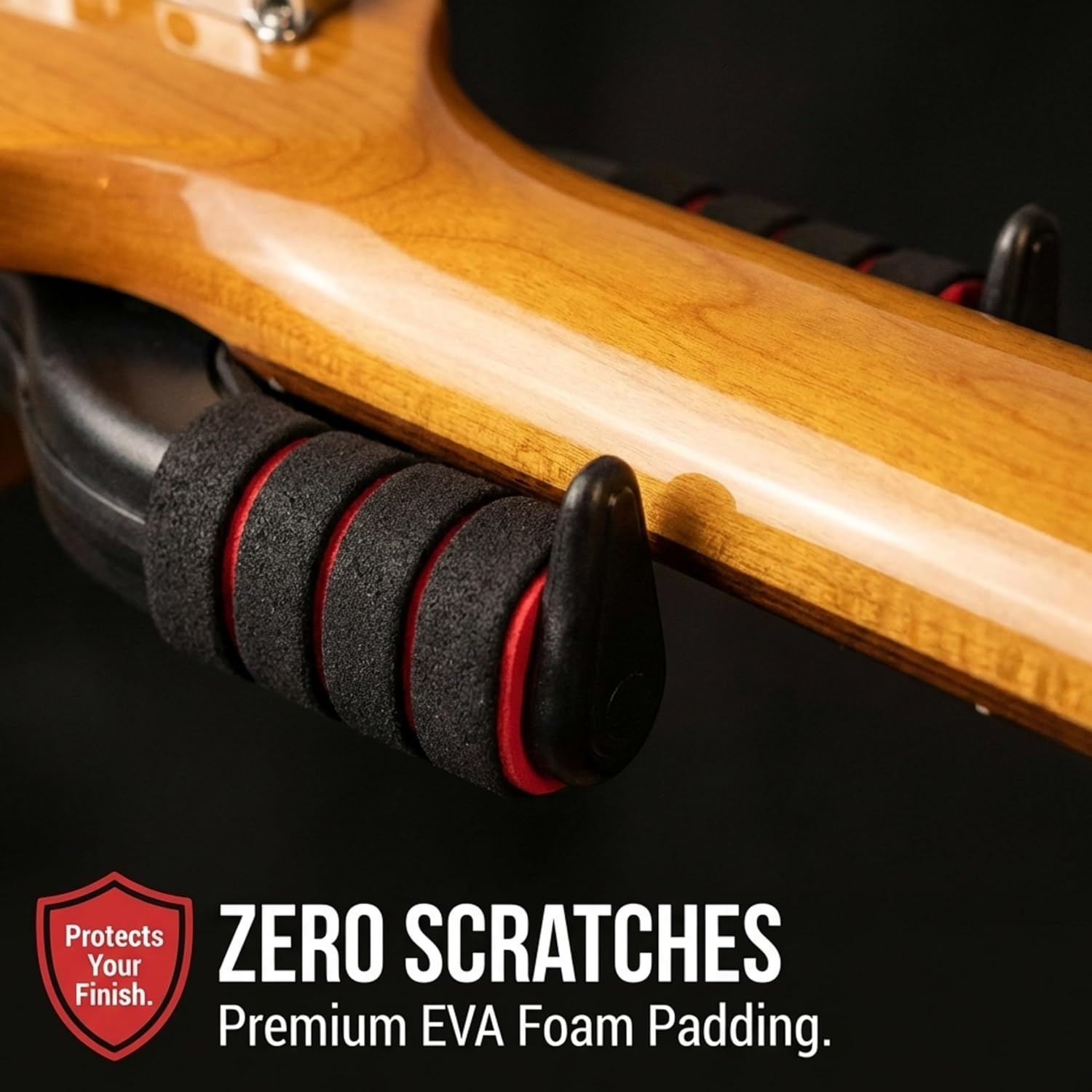 image:imageRockJam A Frame Folding Guitar Stand with Cushioned ArmsSingle