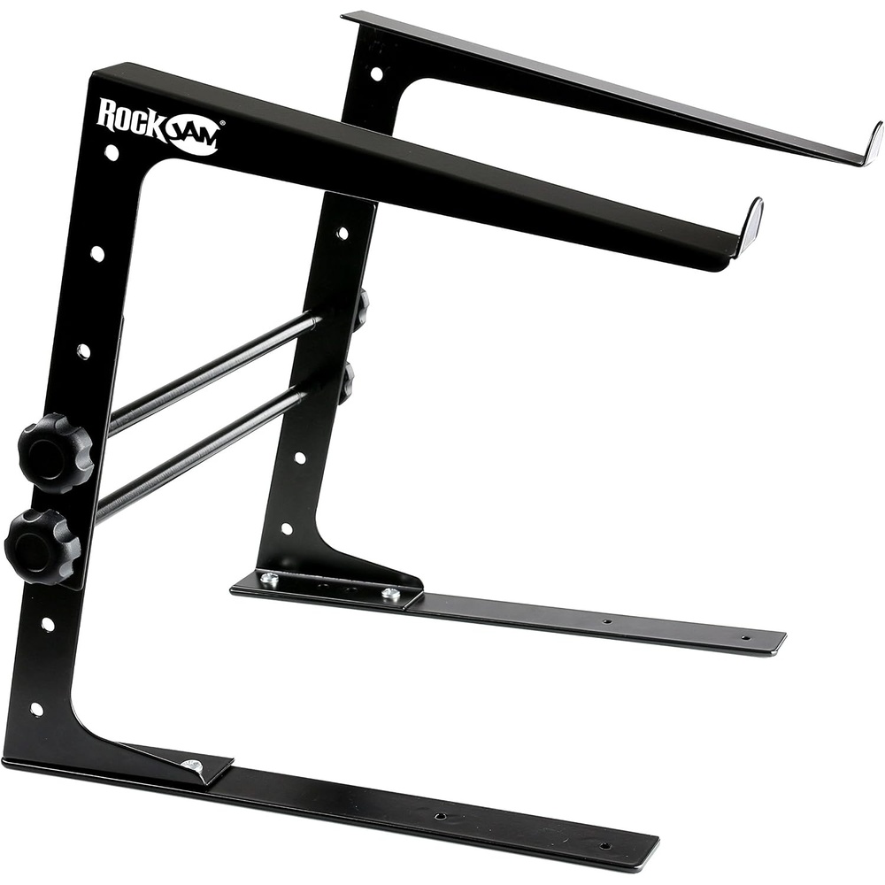 image:imageRockJam RJLP1 Adjustable DJ Laptop Stand Anti Slip Desktop RiserDesktop