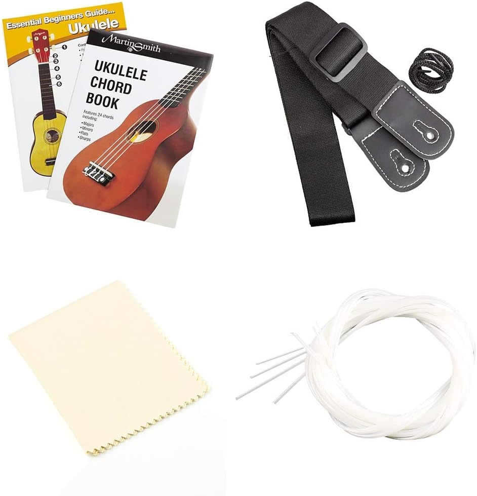 image:imageRockJam Premium Tenor Ukulele Kit with Tuner Gig Bag Strap Picks amp Spare StringsConcert