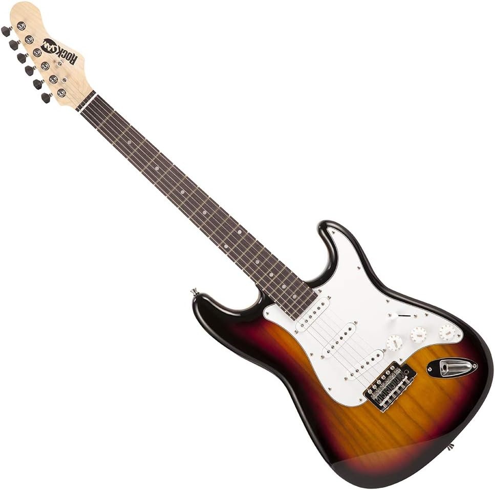 image:imageRockJam Full Size Electric Guitar Kit with 10W Amp amp Gig Bag BlackSunBurst